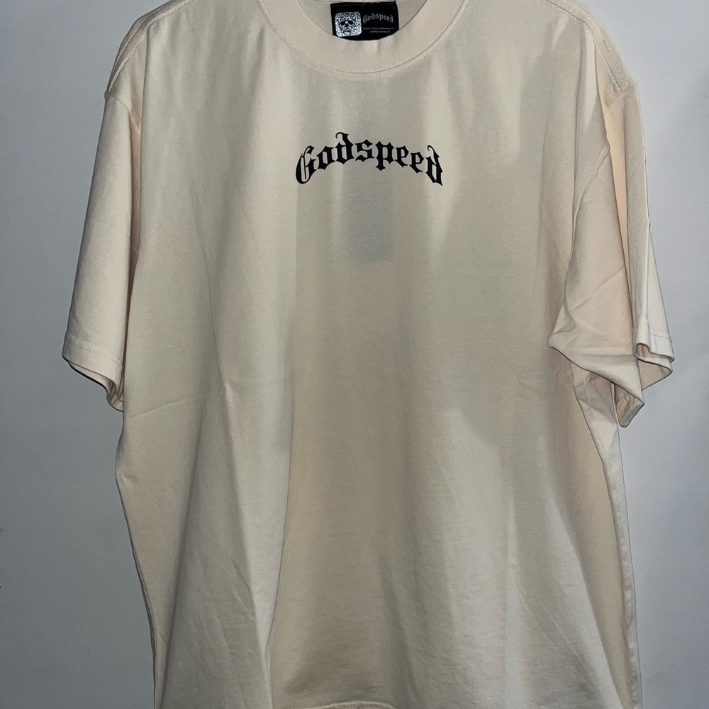 Godspeed Cream Short-Sleeve Graphic Tee